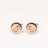Baby T-Rex Cherry Wood Cufflinks - CO34006 - Robin Valley Official Store