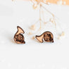 French Horn Earrings Wooden Jewellery - ET15192 - Robin Valley Official Store