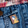 Hand-painted Girl with a Pearl Earring Wooden Pin Badge Inspired by Johannes Vermeer - PO44065 - Robin Valley Official Store