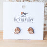 Lop Earred Rabbit Wooden Earrings - EL10055 - Robin Valley Official Store