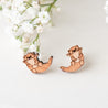 Otter 2 Wooden Earrings - ES13001 - Robin Valley Official Store
