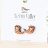 Otter 2 Wooden Earrings - ES13001 - Robin Valley Official Store