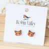 Ragdoll Cat Wooden Earrings -EL10064 - Robin Valley Official Store