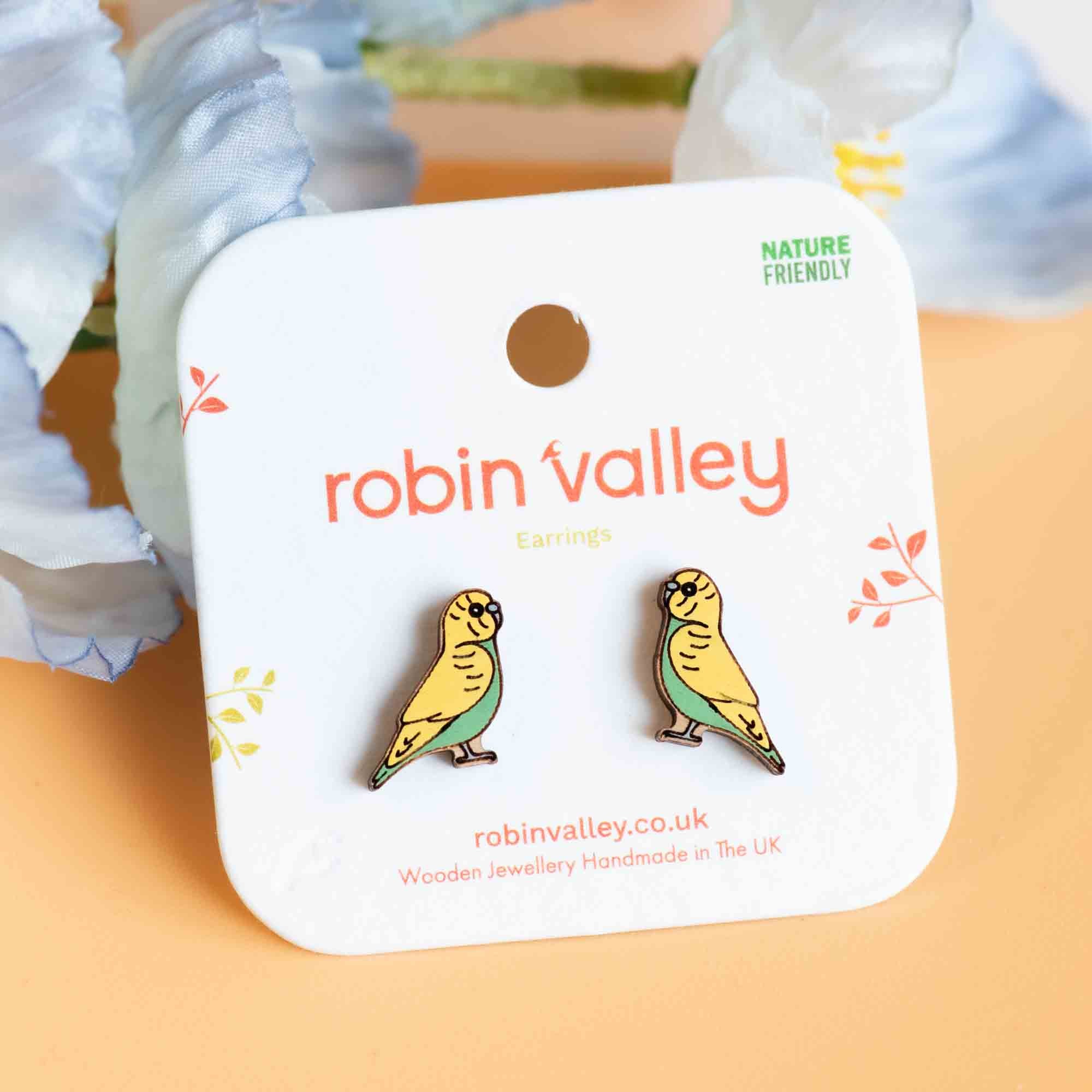 Budgerigar Earrings - PEB12066