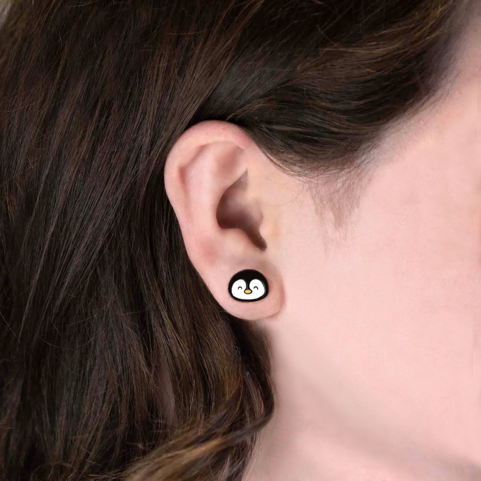 Cute Baby Penguin Earrings