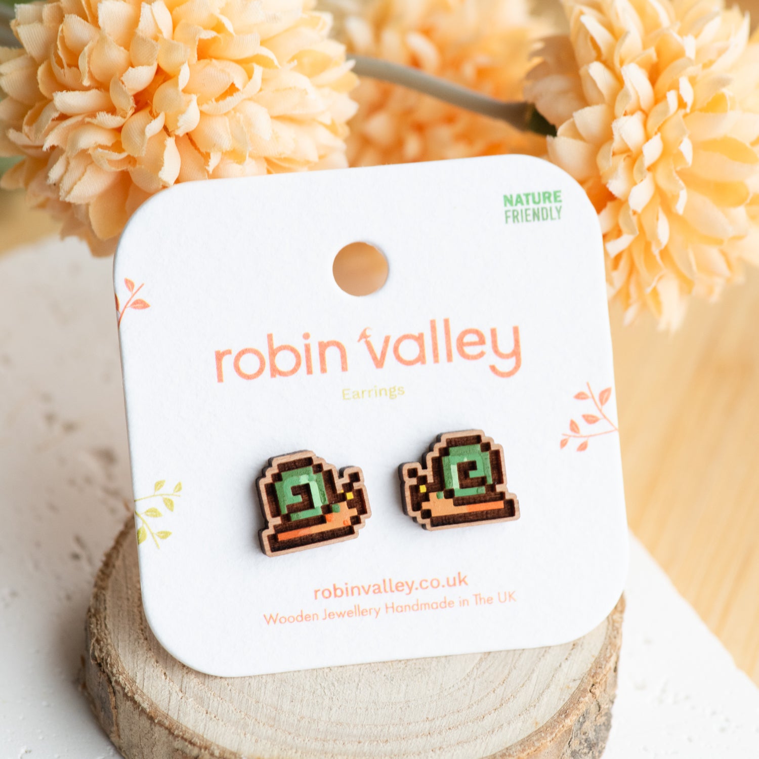 Snail Earrings – Stardew Valley