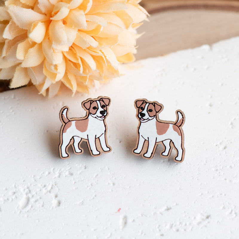 Jack Russell Terrier Earrings - PEL10527