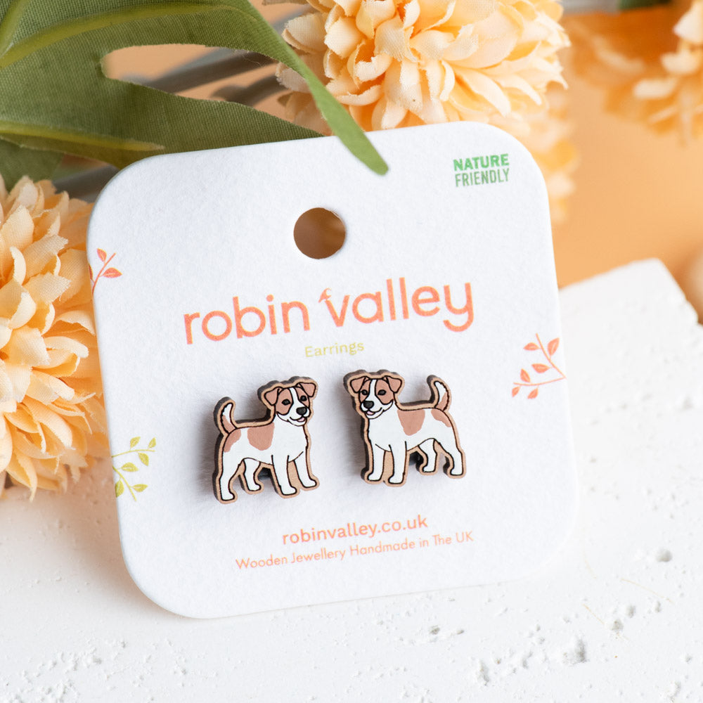 Jack Russell Terrier Earrings - PEL10527