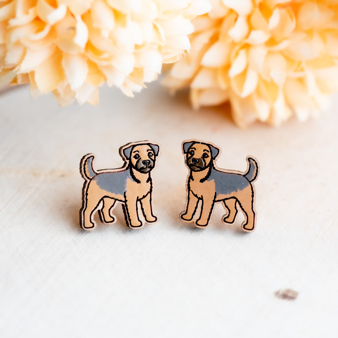 Border Terrier Earrings