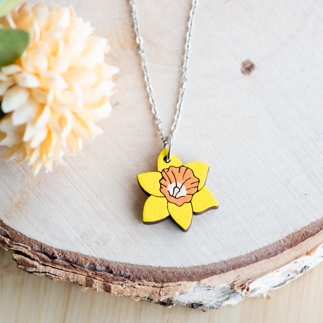Daffodil Necklace