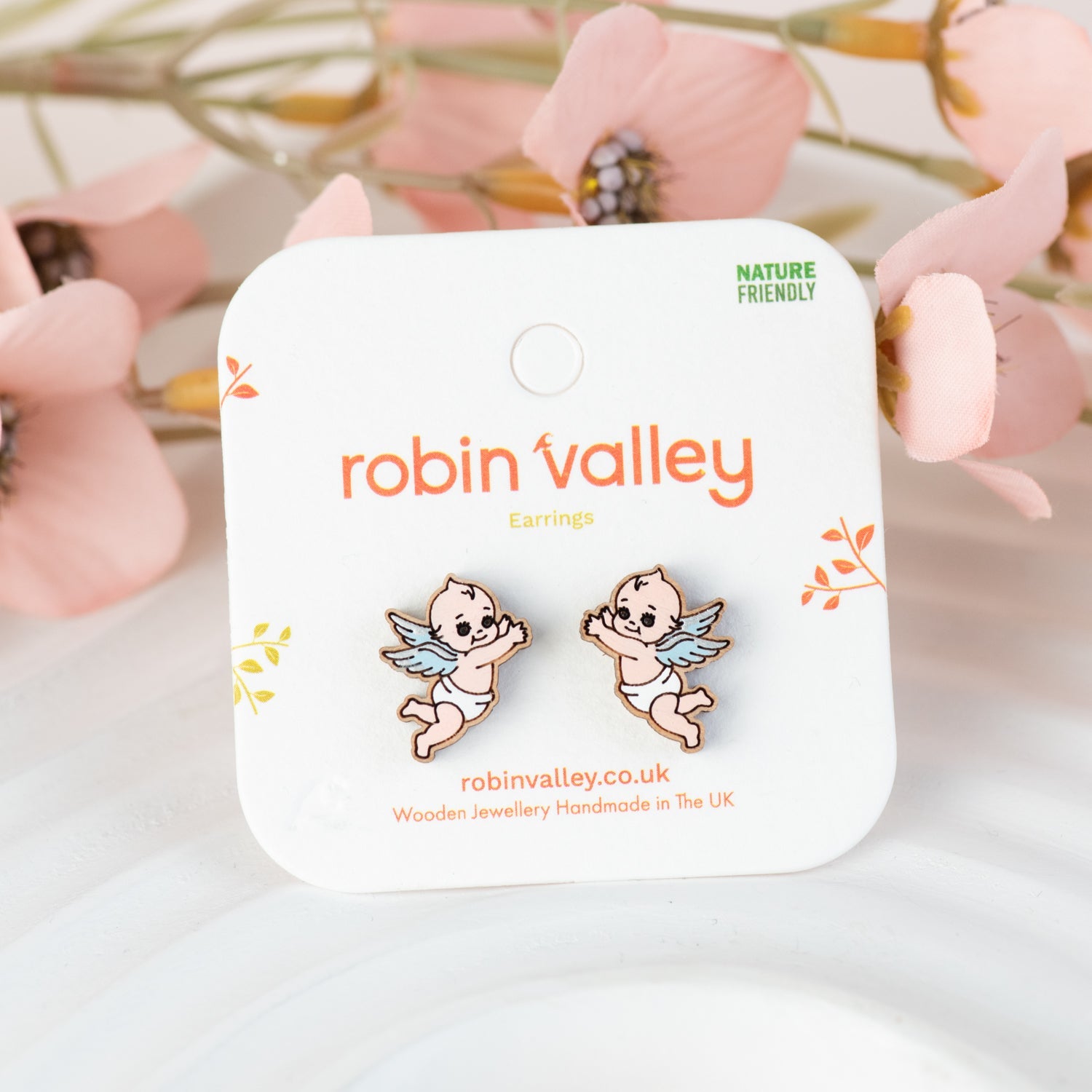 Baby Cupid Earrings - Robin Valley Official Store