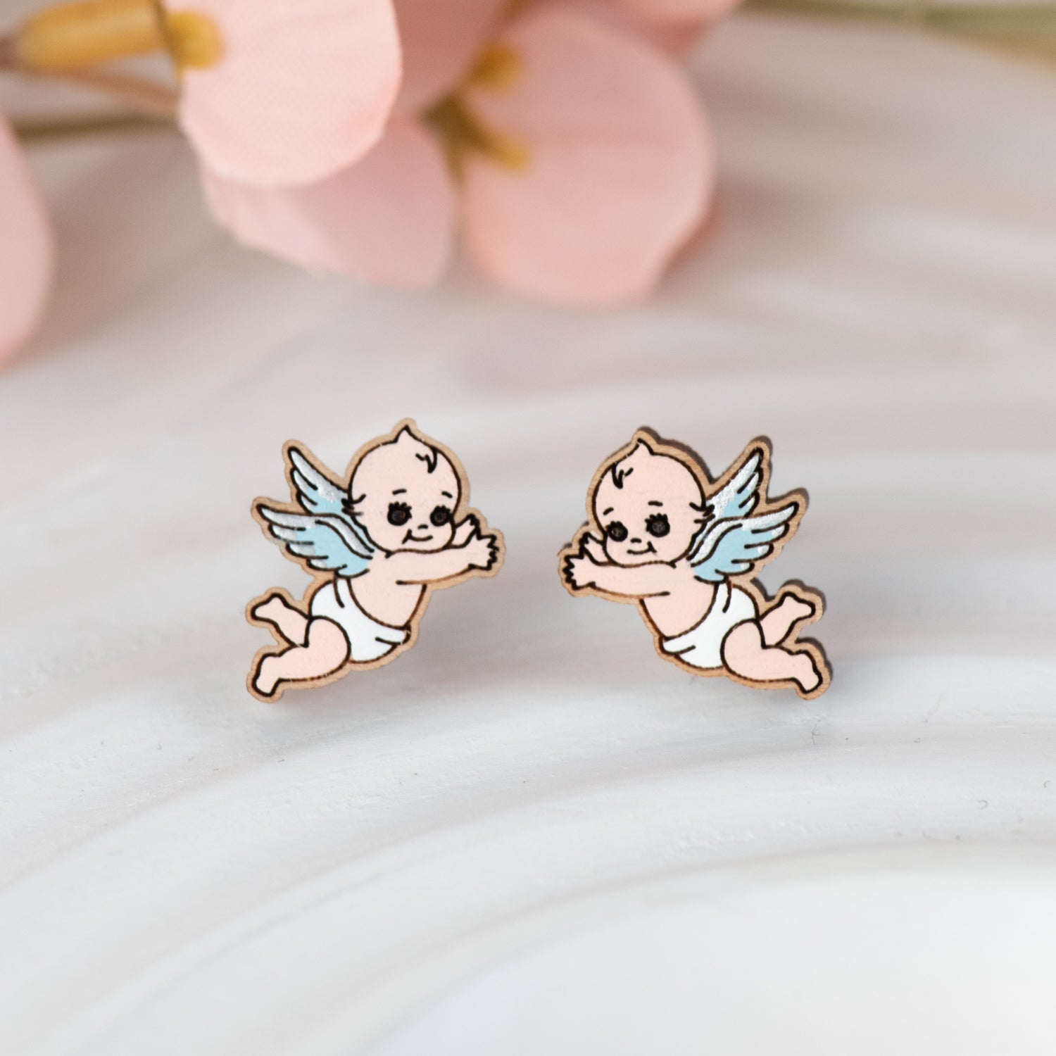 Baby Cupid Earrings - Robin Valley Official Store