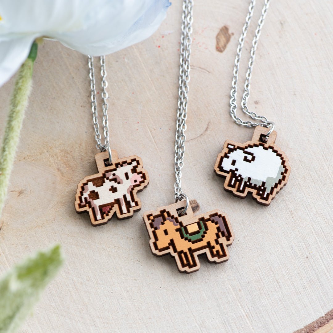 Barn Animals Necklace - Stardew Valley - Robin Valley Official Store