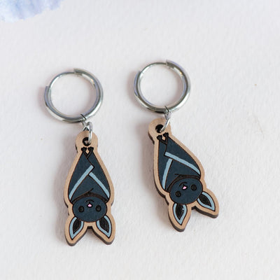 Bat Hoop Earrings - Robin Valley Official Store