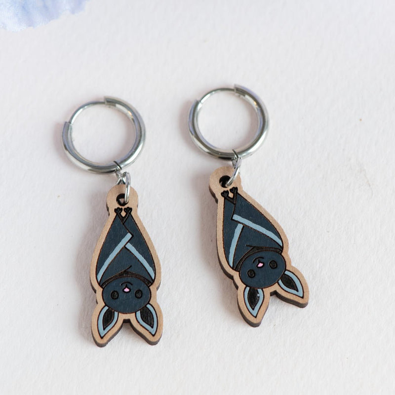 Bat Hoop Earrings - Robin Valley Official Store