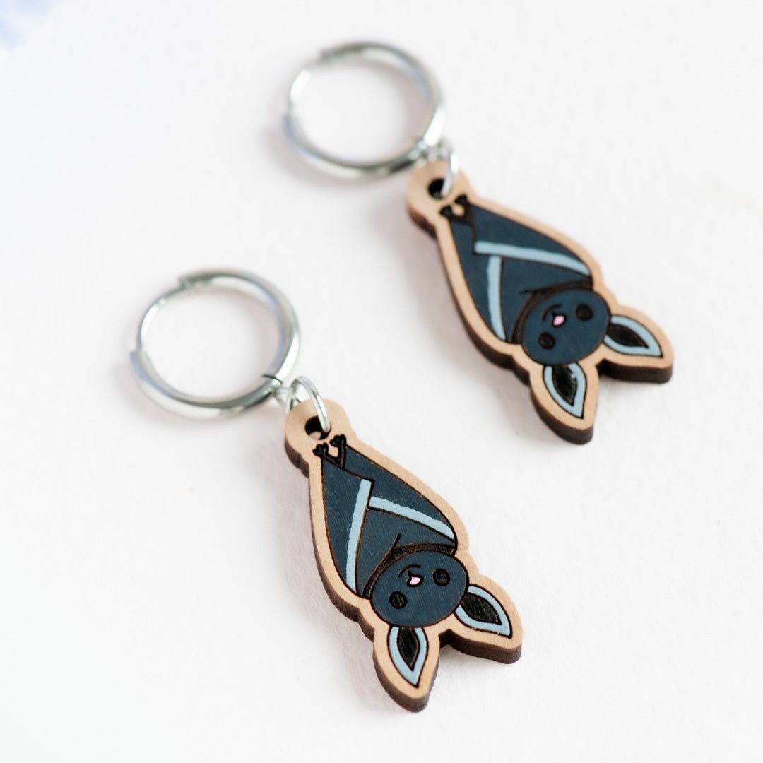 Bat Hoop Earrings - Robin Valley Official Store