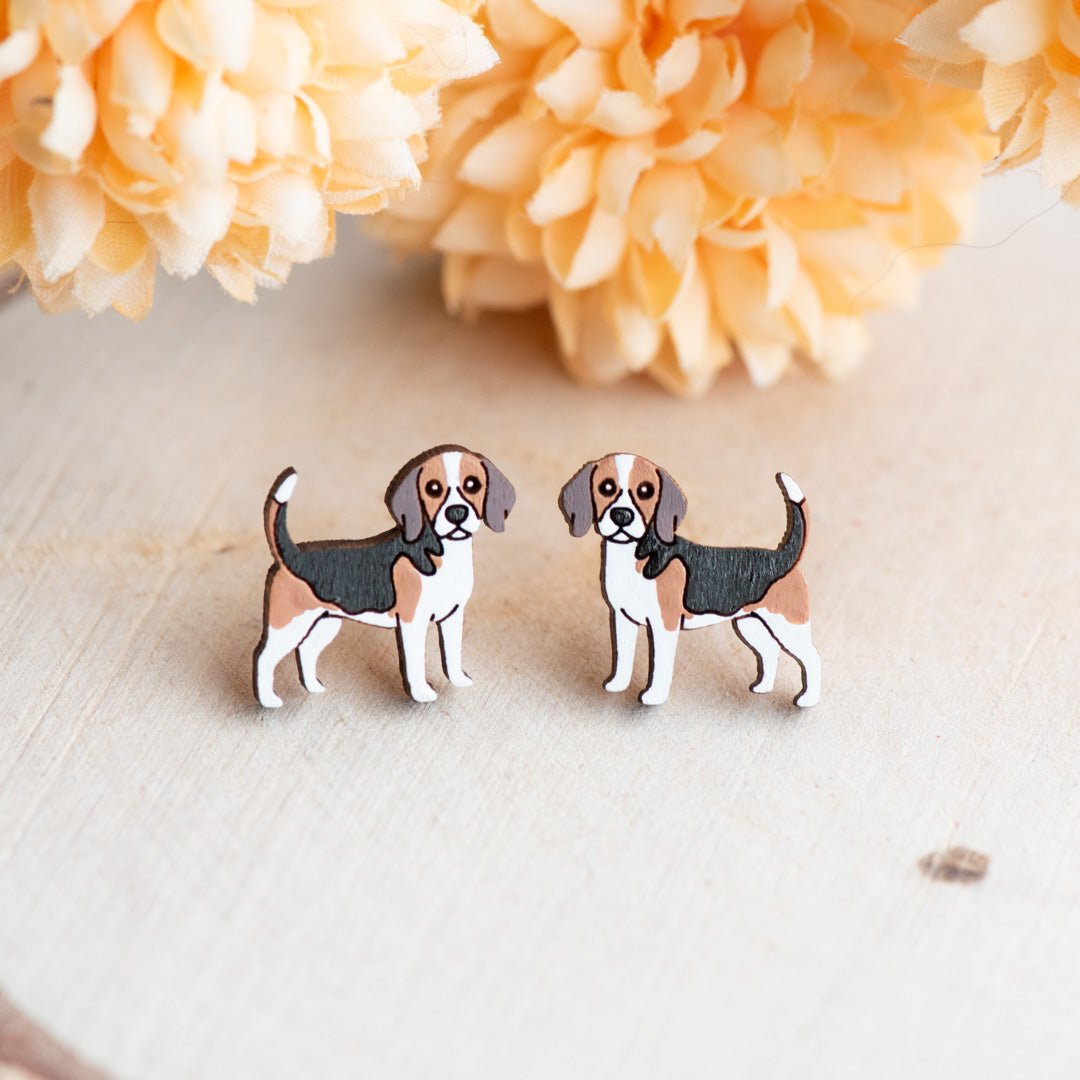 Beagle Earrings - Robin Valley Official Store