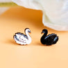 swan earrings