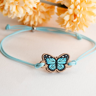 Blue Butterfly Bracelet - BRO94127 - Robin Valley Official Store