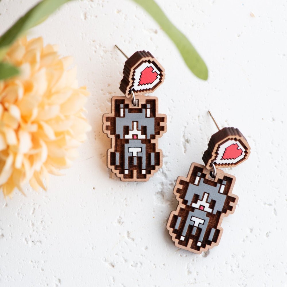 Cat Drop Earrings – Stardew Valley - Robin Valley Official Store