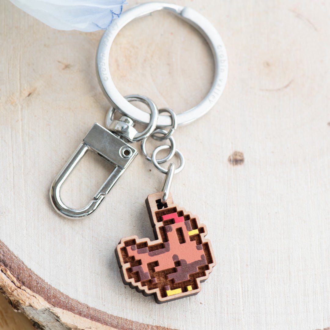 Chicken Keyring – Stardew Valley - Robin Valley Official Store