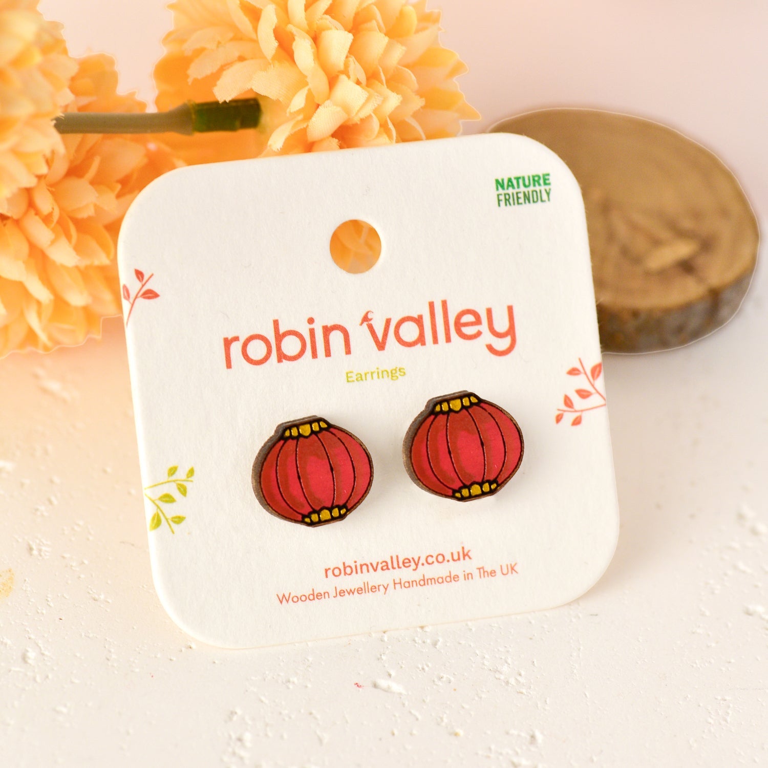 Chinese Latern Earrings - Robin Valley Official Store
