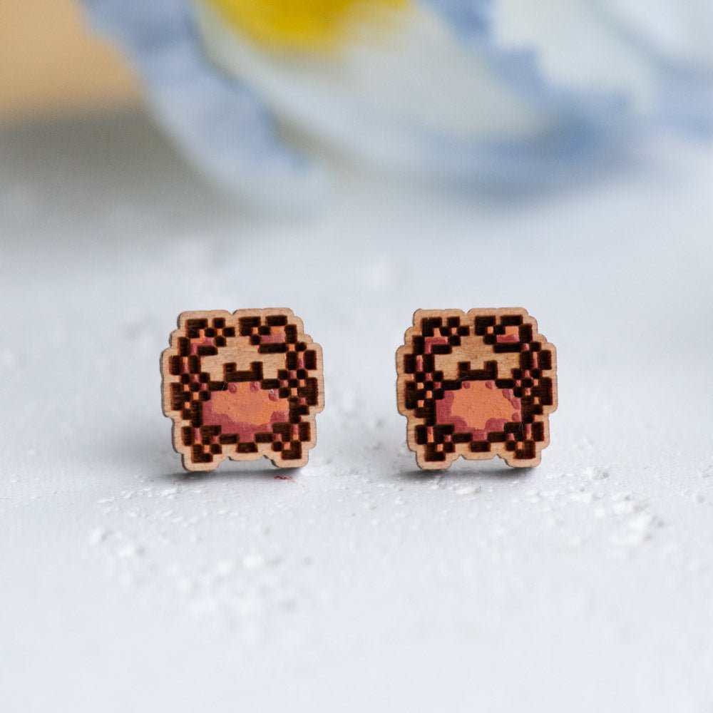 Crab Earrings – Stardew Valley - Robin Valley Official Store