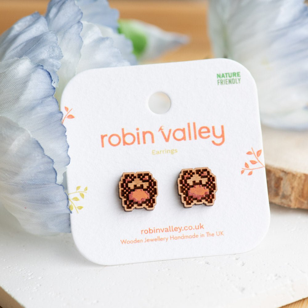 Crab Earrings – Stardew Valley - Robin Valley Official Store