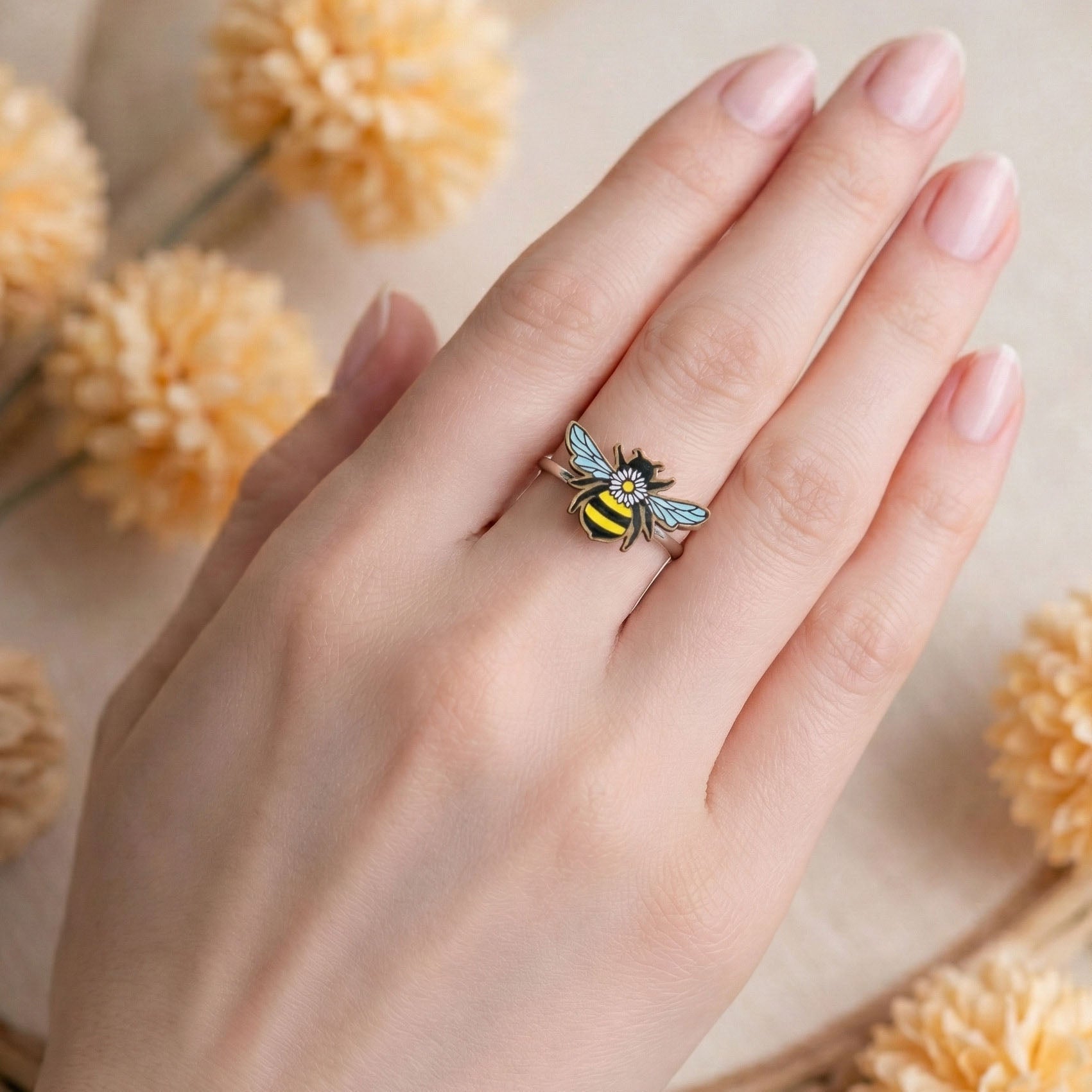 Daisy Bee Ring - Robin Valley Official Store