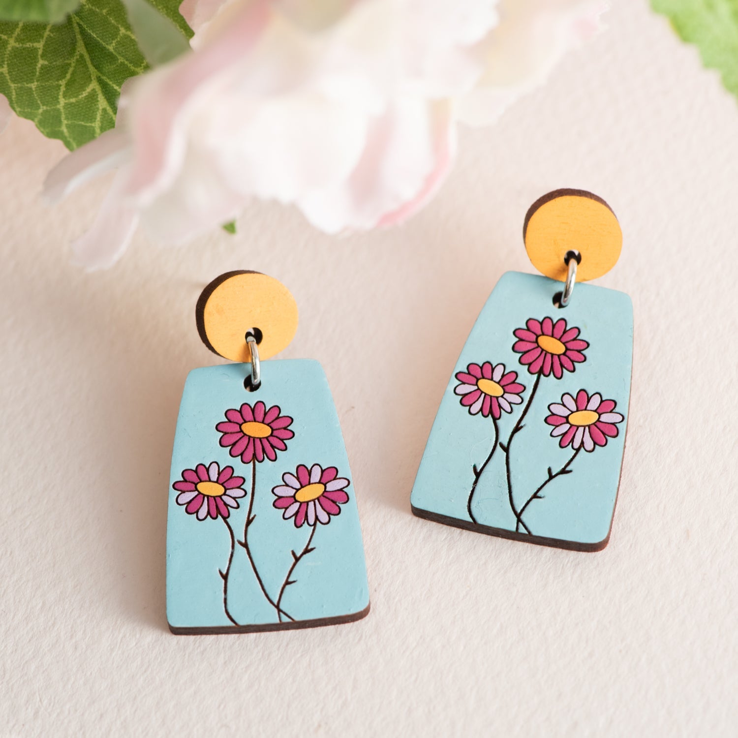 Daisy Drop Earrings - Robin Valley Official Store