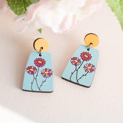 Daisy Drop Earrings - Robin Valley Official Store