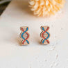 dna earrings, siceince lover gift