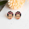 Frida potrait earrings