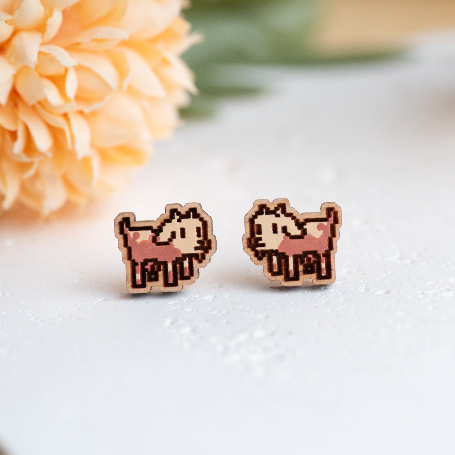 Goat Earrings – Stardew Valley Inspired - Robin Valley Official Store