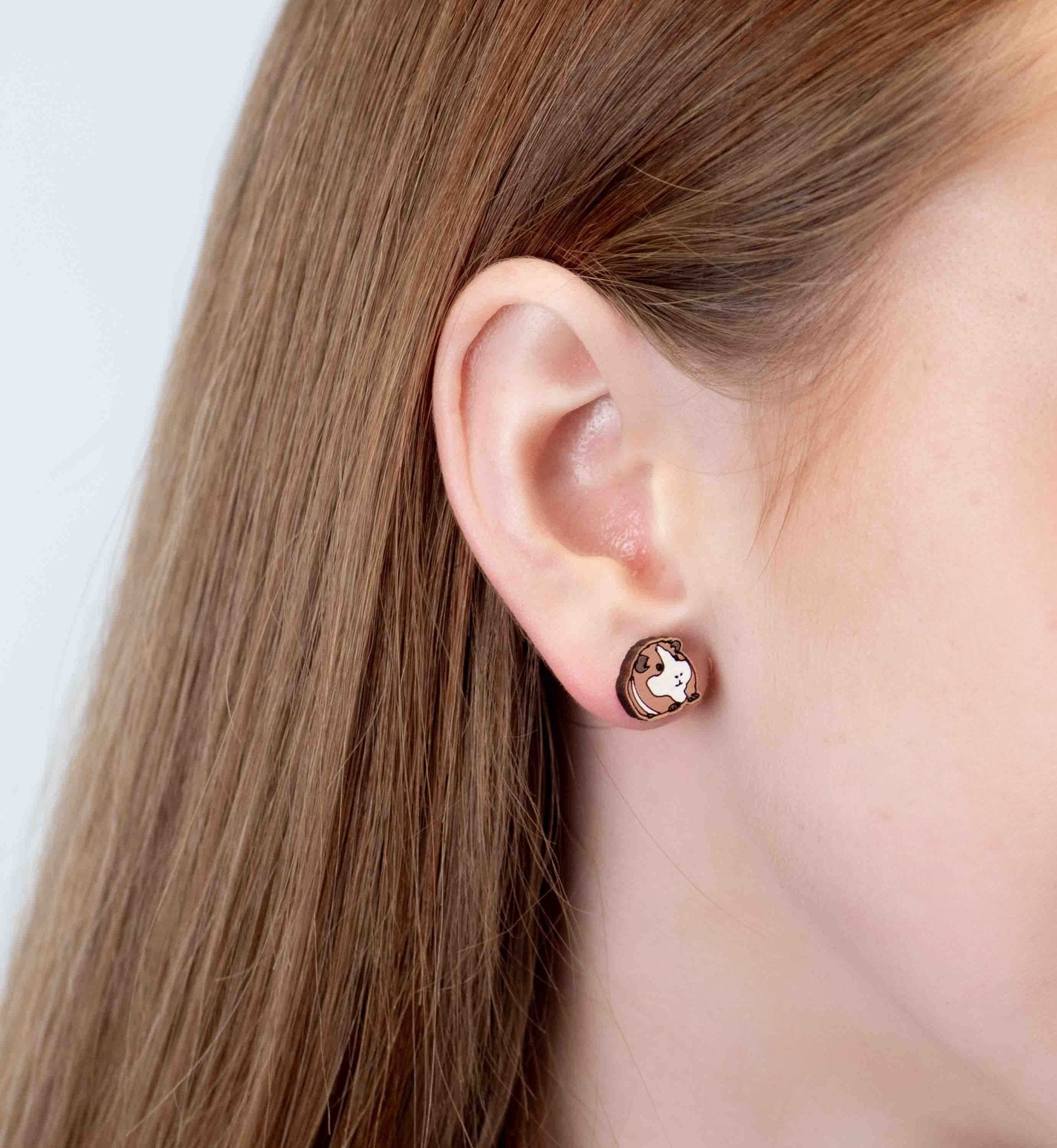 Guinea Pig Earrings - Robin Valley Official Store