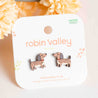 handmade wooden Dachshund earrings, eco friendly wooden jewellery, dog lover's gift, Dachshund gift idea