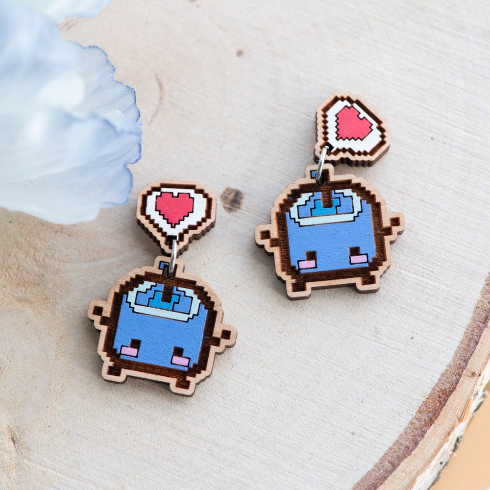 Happy Junimo Drop Earrings – Stardew Valley - Robin Valley Official Store