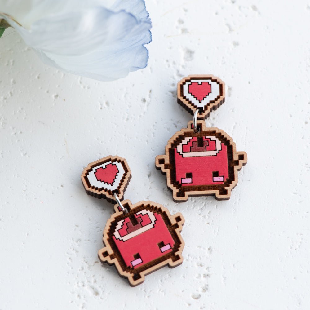 Happy Junimo Drop Earrings – Stardew Valley - Robin Valley Official Store