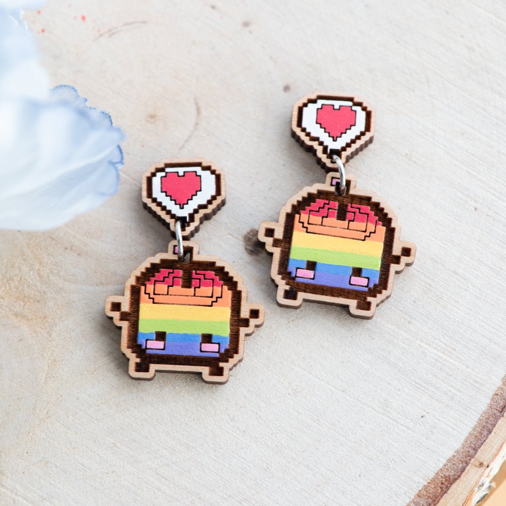 Happy Junimo Drop Earrings – Stardew Valley - Robin Valley Official Store