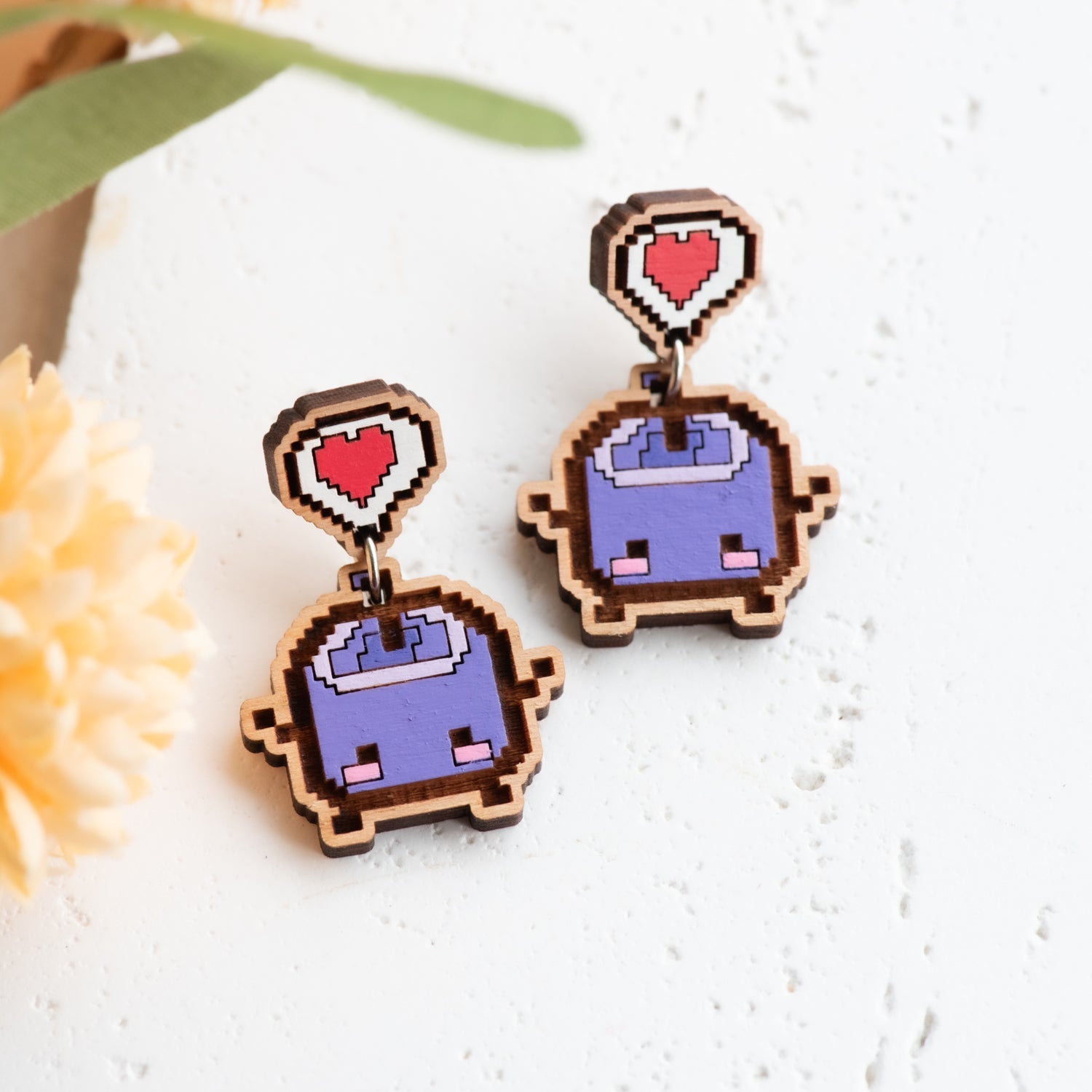 Happy Junimo Drop Earrings – Stardew Valley - Robin Valley Official Store