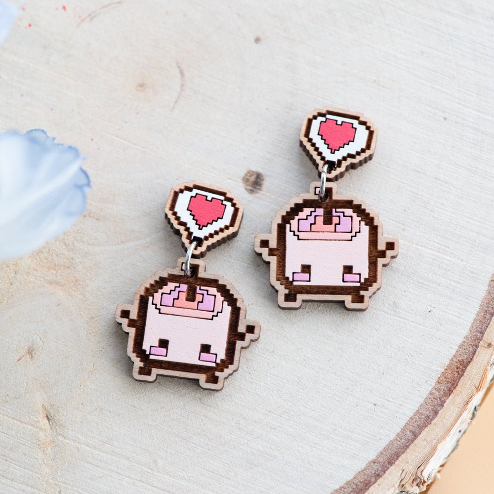 Happy Junimo Drop Earrings – Stardew Valley - Robin Valley Official Store