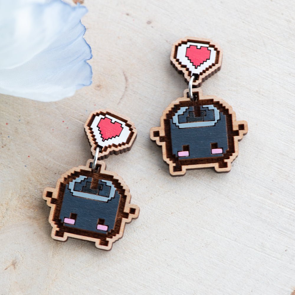 Happy Junimo Drop Earrings – Stardew Valley - Robin Valley Official Store