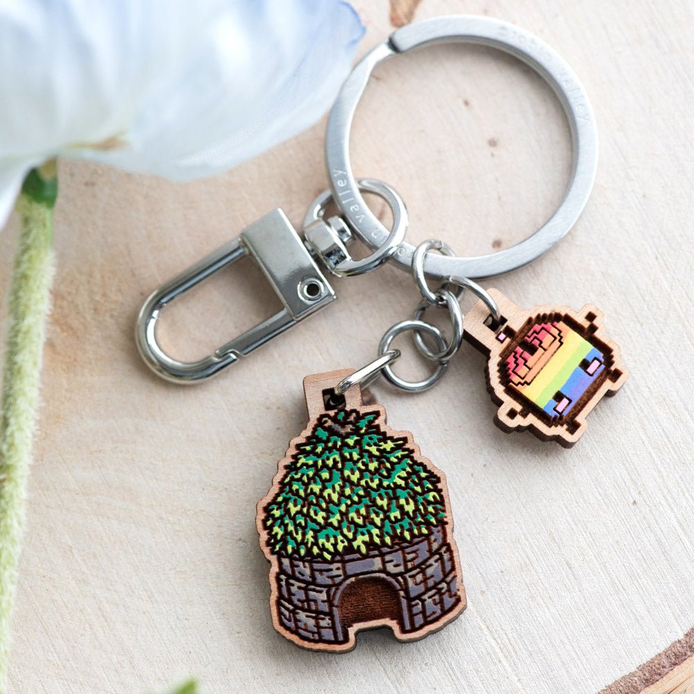 Junimo Hut Keyring - Stardew Valley - Robin Valley Official Store