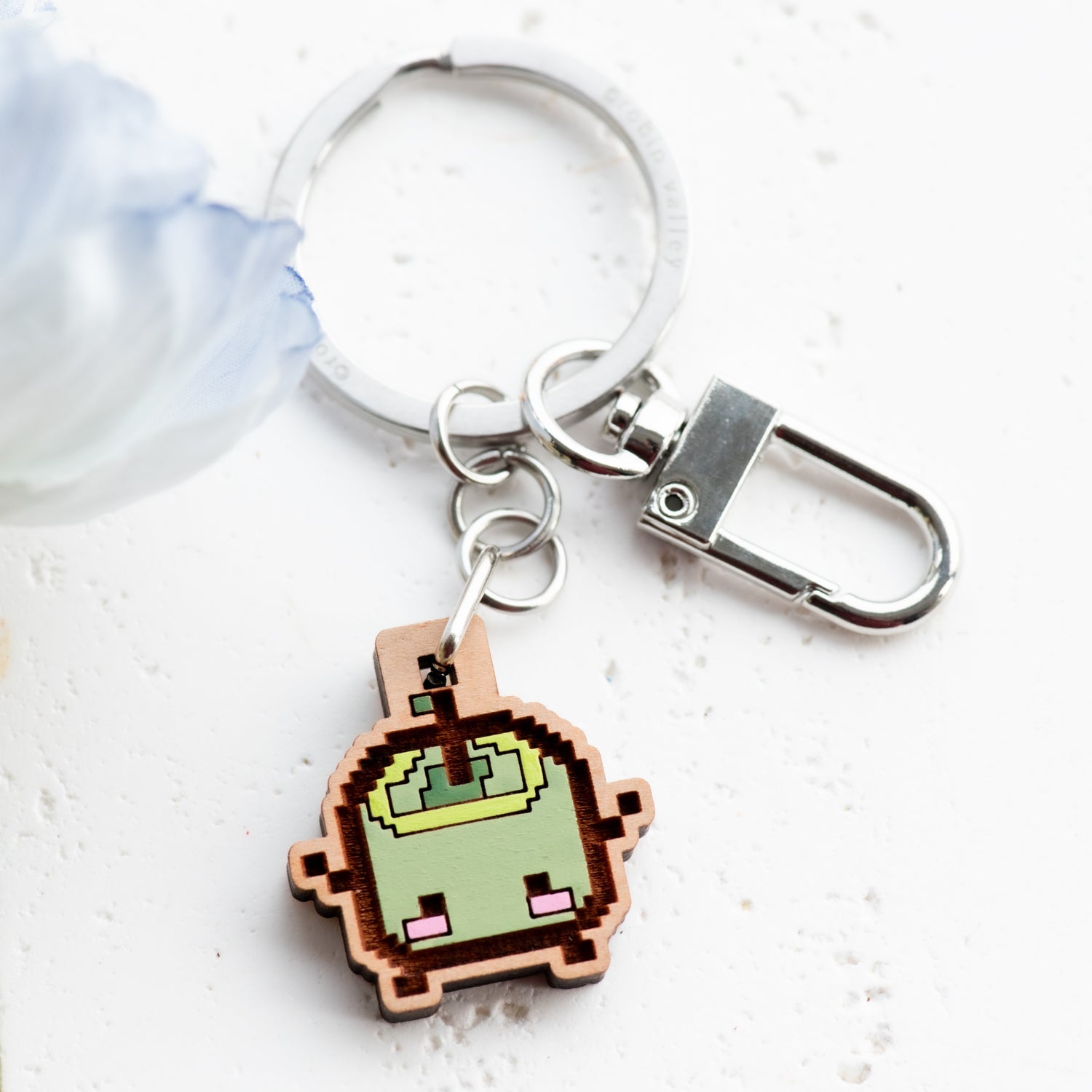 Junimo Keyring – Stardew Valley - Robin Valley Official Store