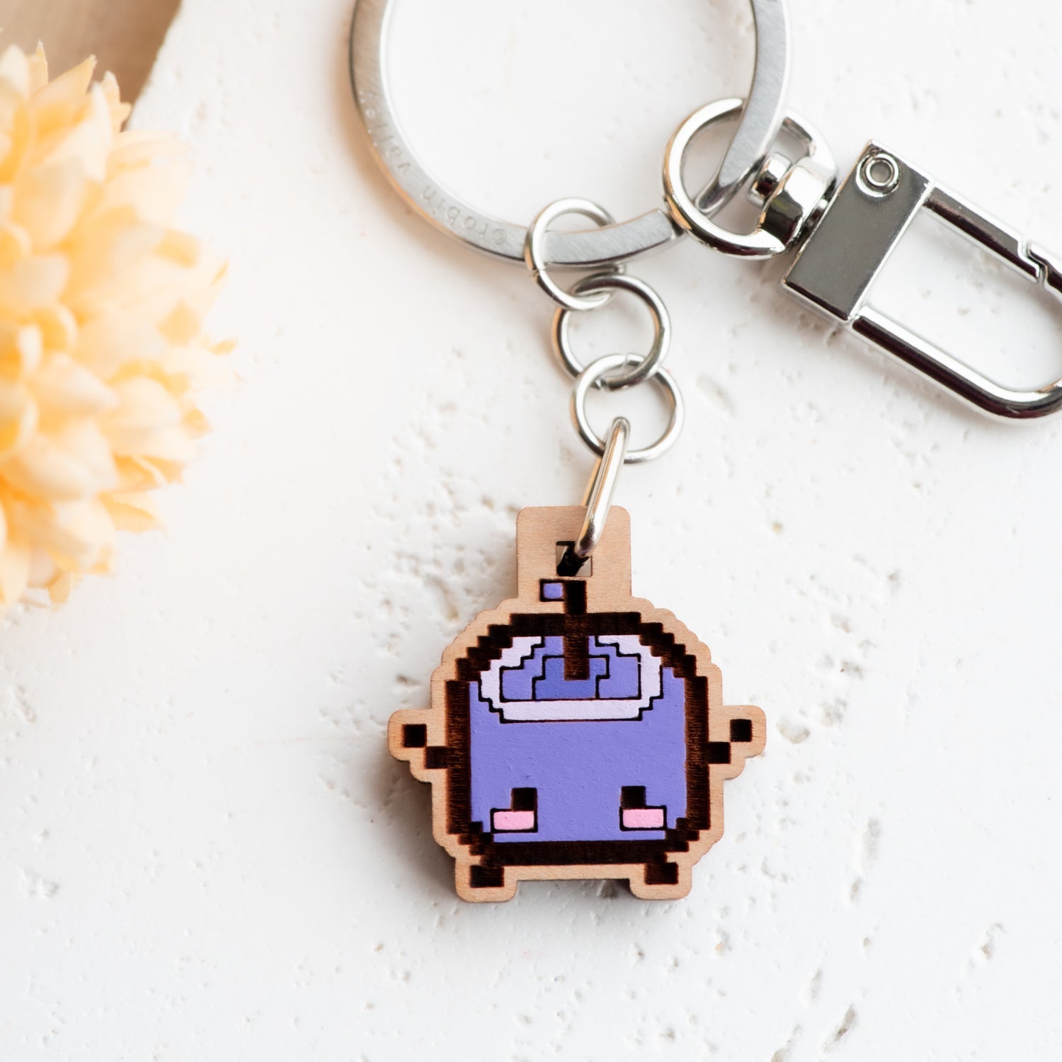 Junimo Keyring – Stardew Valley - Robin Valley Official Store