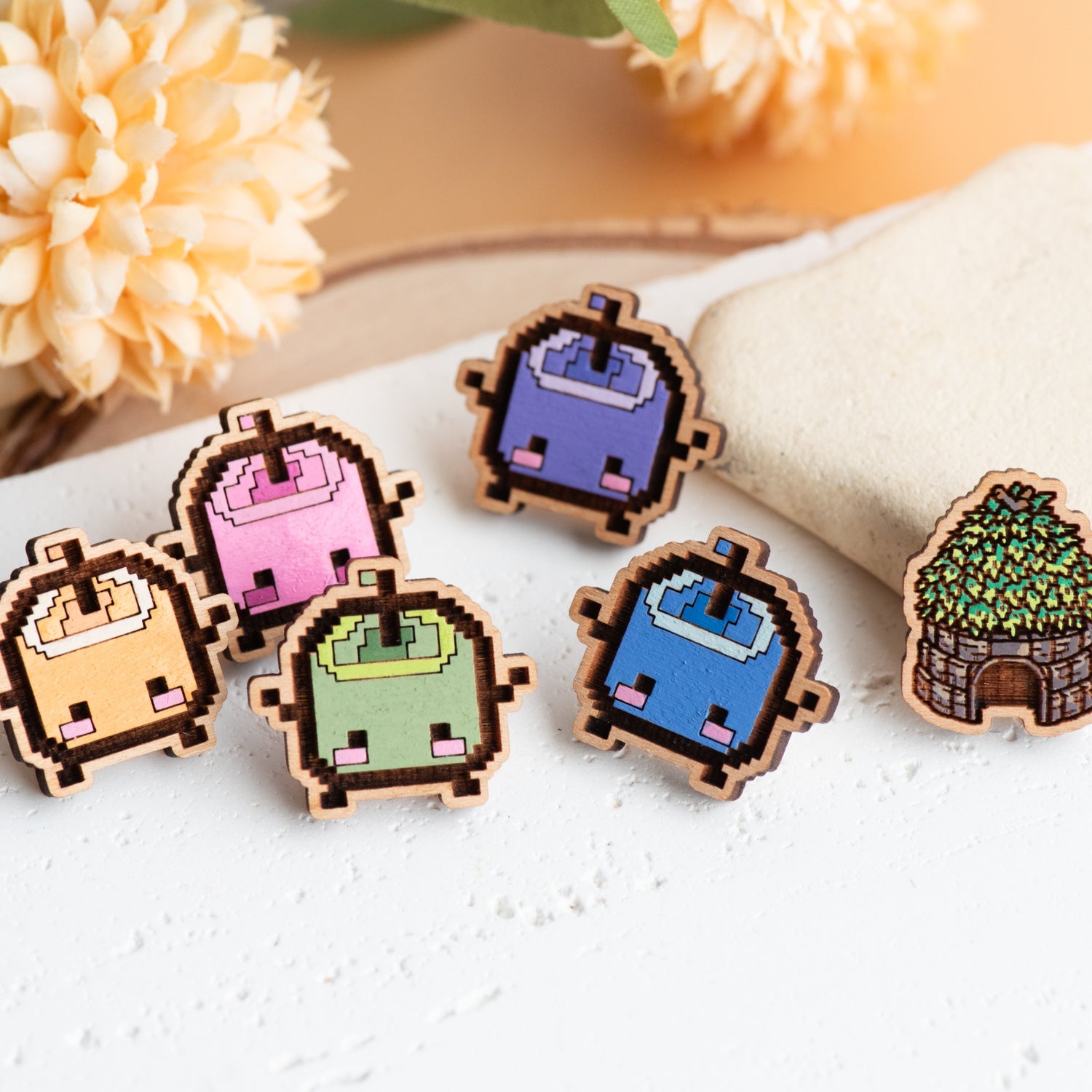 Junimo Pin Badges - Stardew Valley - Robin Valley Official Store