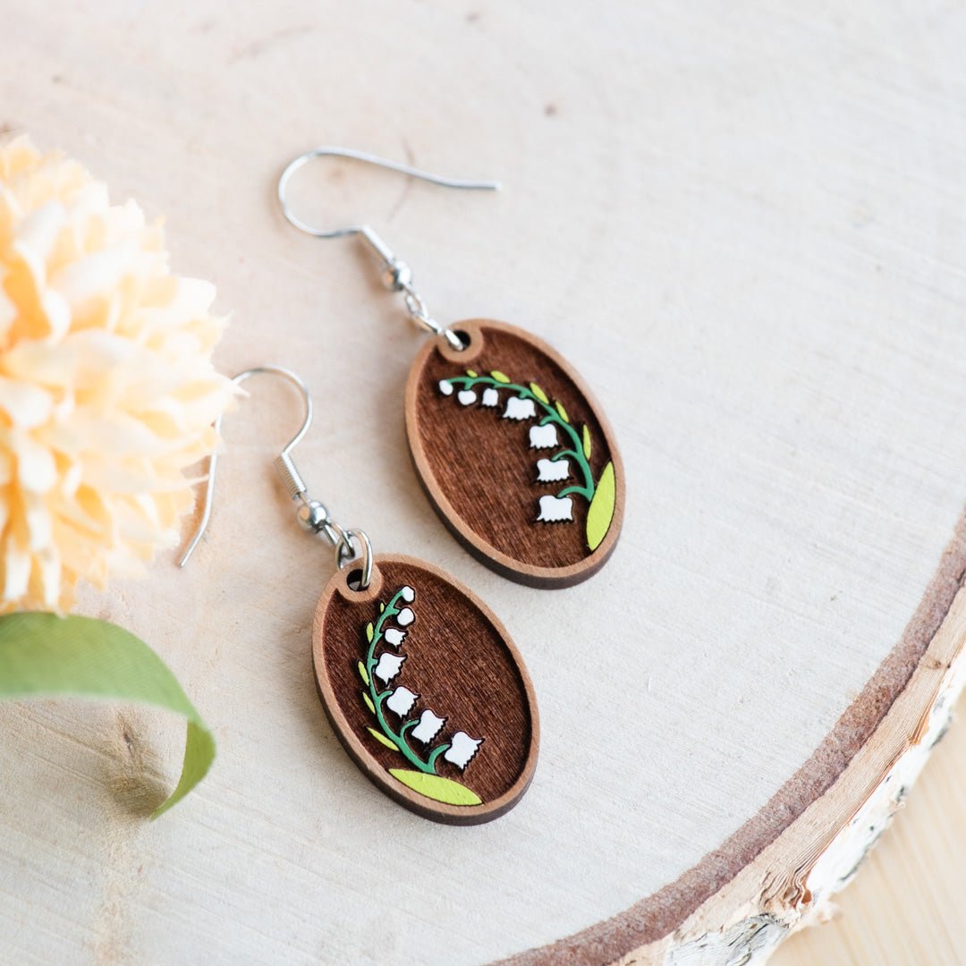 Lily of Valley Hook Earrings - Robin Valley Official Store