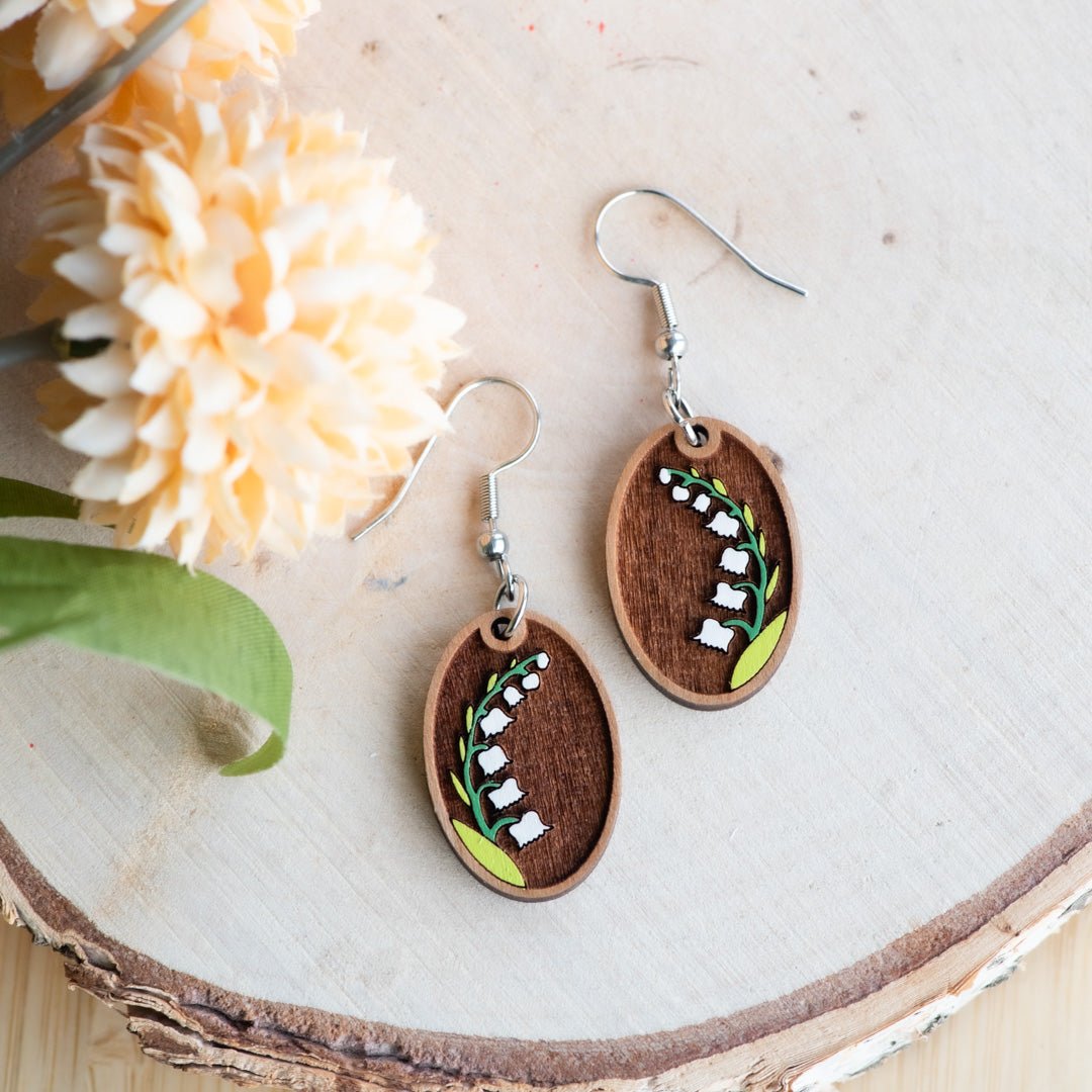 Lily of Valley Hook Earrings - Robin Valley Official Store