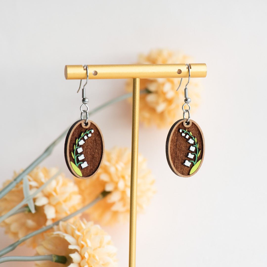Lily of Valley Hook Earrings - Robin Valley Official Store