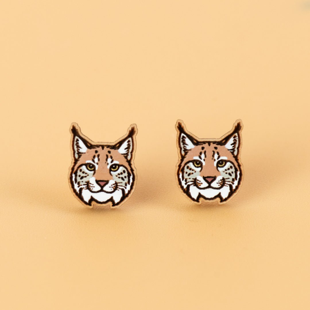 Lynx Stud Earrings - Robin Valley Official Store